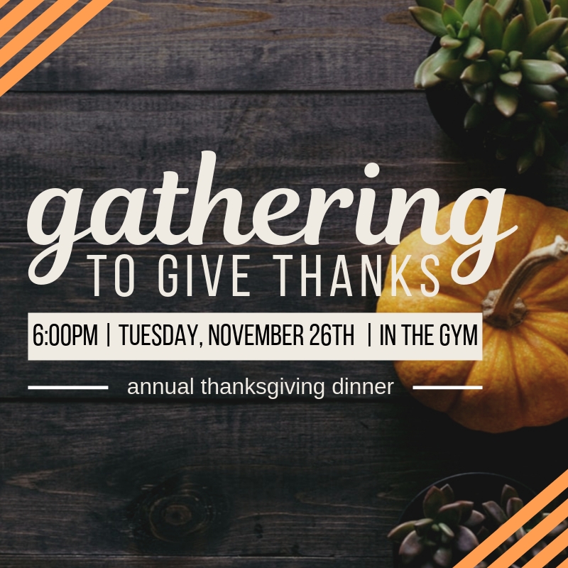 Thanksgiving Fellowship - Charleston Baptist Church