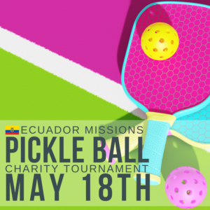 Charity Pickleball Tournament - Ecuador Mission Team @ Charleston Baptist Church Gym | Bonita | California | United States
